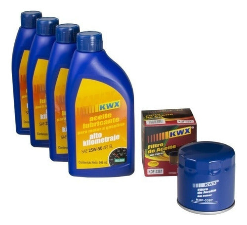 Kit Cambio De Aceite Tornado 2007 Chevrolet Alto Kilometraje
