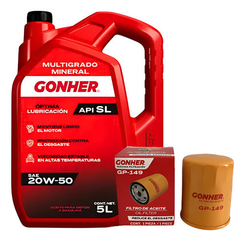 Kit Cambio Aceite Fiat Mobi 2017-2023 1.0 L