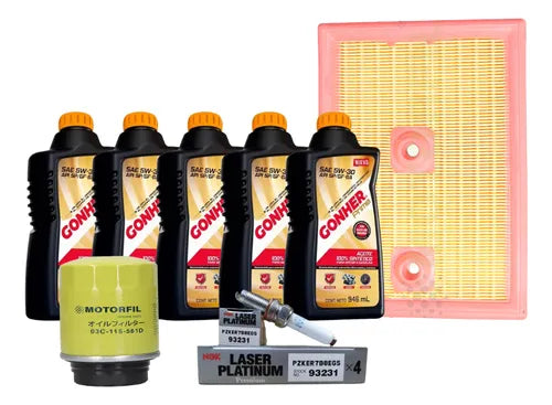 Kit Afinación Seat Ibiza Fr 16-19 1.2l Turbo 4l Gonher 5w30