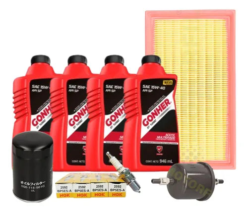 Kit De Afinación Pointer 98-04 Pointer Gonher 15w40