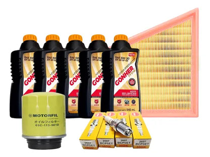 Kit De Afinación Seat Ibiza 2017 1.2l 4l Gonher 5w30