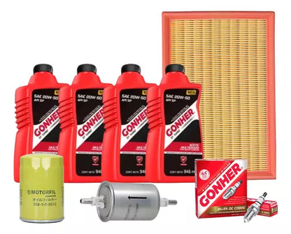 Kit Afinación Derby 1.8l 1995 Al 2005 Bujía Gonher 20w50