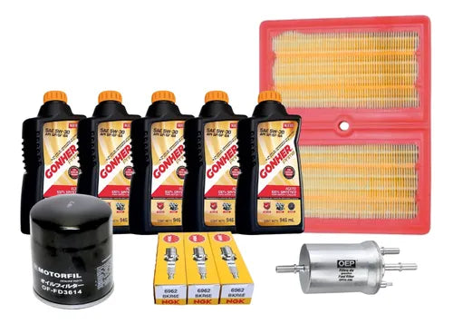 Kit De Afinación Seat Ibiza 2013-2015 1.0l 3l Gonher 5w30