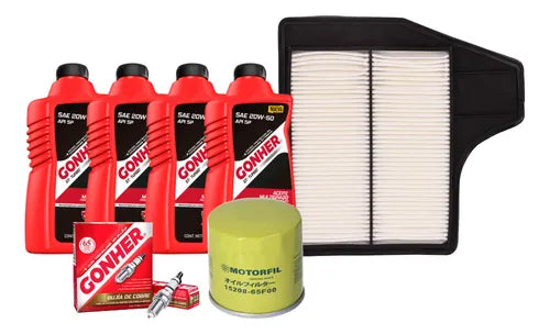 Kit Afinación Altima 2013-2018 2.5 L Bujía Gonher 20w50