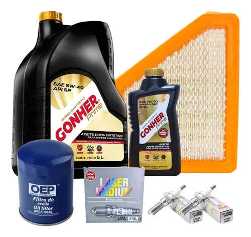 Kit Afinación Gmc Terrain 10-15 2.4l 4l B/iridium 5w30