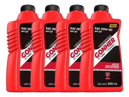 Kit De Afinación Vento 2014 Al 2021 1.6 Aceite Gonher 20w50