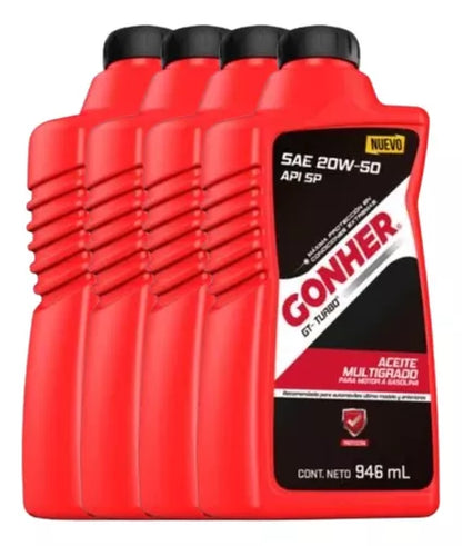 Kit De Afinacion Polo 2003 Al 2006 1.6 Gonher 20w50