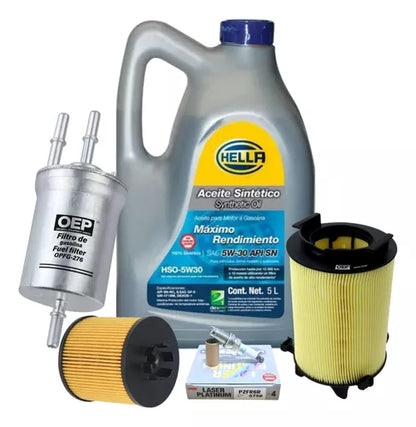 Kit De Afinación Seat Leon 08 Al 09 1.4l Turbo 4l B/laserpla