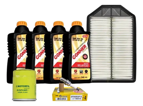 Kit Afinación Honda Cr-v 07-09 2.0-2.4l Gonher 5w30