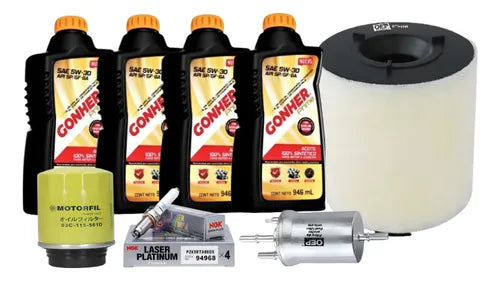 Kit Afinación Polo 2013-2014 1.2 Turbo 5w30 B/platino