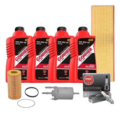 Kit De Afinación Bora 2006 Al 2010 2.5 Gonher 15w40