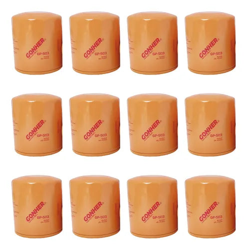 Filtros De Aceite Gp-503 Gonher 12pz Mayoreo