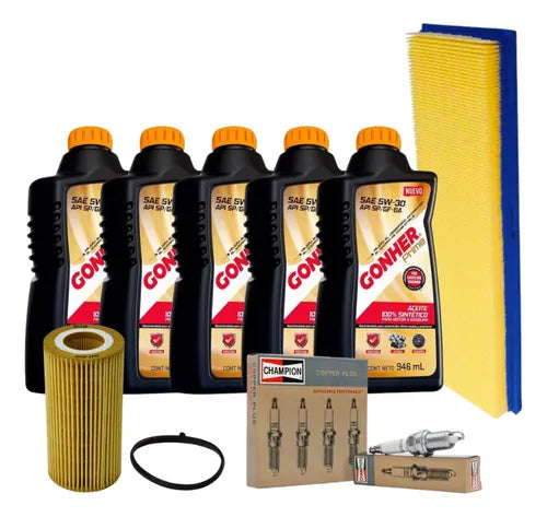 Kit De Afinación Seat Toledo 2006-2007 2.0l 4l Gonher 5w30