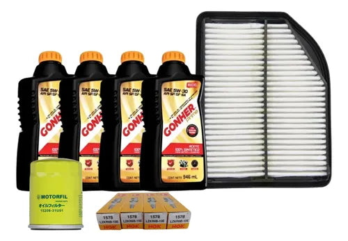 Kit De Afinación Honda Cr-v 12-14 2.4l Gonher 5w30