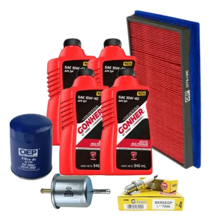 Kit Afinación Tsuru Iii 1993-1994 1.6l Gonher B/p 15w40