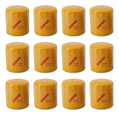 Filtros De Aceite Gp-44 Gonher 12pz Mayoreo