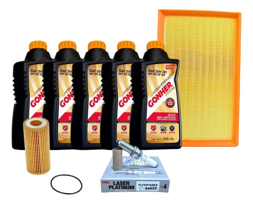 Kit De Afinación Seat Leon 17-18 2.0l 4l Gonher 5w30