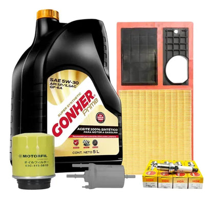 Kit Afinación Polo 2015 Al 2017 1.6 Aceite Gonher 5w30