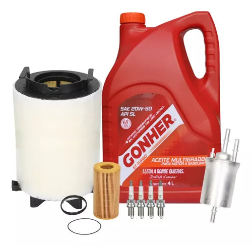 Kit De Afinacion Bora Gli 2006 Al 2010 2.0 Gonher 20w50-1