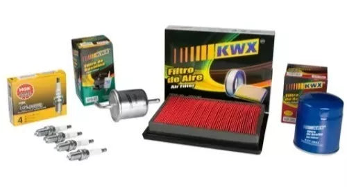 Kit Afinación Sin Aceite Tsuru 2011 2012 Con Bujías Platino