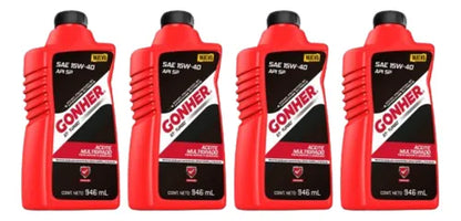 Kit Afinación Bujias Platino D21 93-04 2.4l Gonher 15w40
