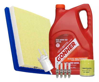 Kit De Afinación Virtus 2019 Al 2021 Aceite Gonher 20w50