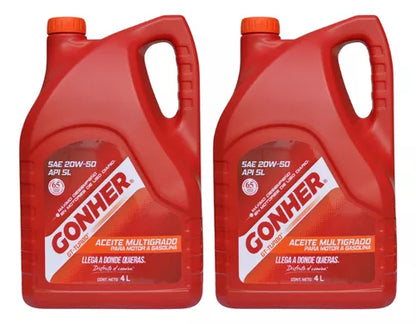 KIT CAMBIO DE ACEITE SS 2014 AL 2017 6.2 GONHER 20W50