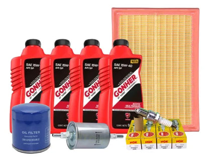 Kit De Afinación Corsa 2002-2008 1.8l L4 15w40 Gonher