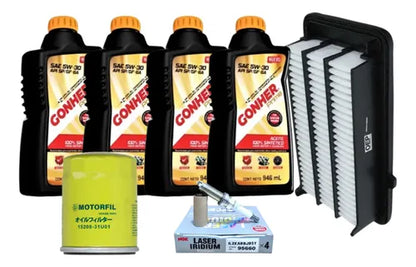 Kit De Afinación Honda Cr-v 17-22 1.5 Turbo B/iridium 5w30