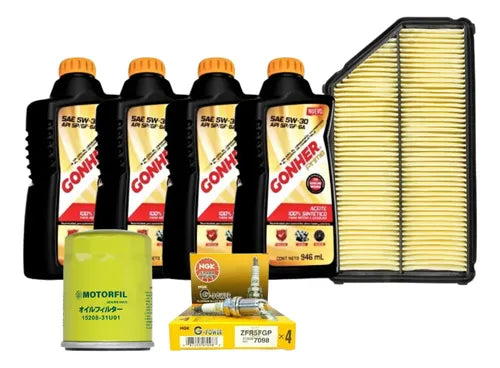 Kit De Afinación Honda Pilot 03-08 3.5l Gonher 5w30