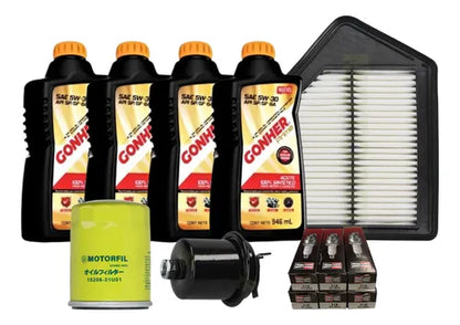 Kit Afinación Honda Accord 2.7l 95-96 Gonher 5w30