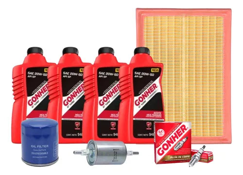 Kit De Afinación Corsa 2002-2008 1.8l L4 B/gonher 20w50