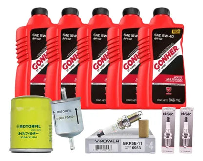 Kit Afinación Nissan X-terra 00-04 3.3 L Gonher 15w40