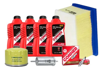 Kit De Afinación Aprio 16v 2007-2010 1.6 Bujía Gonher 20w50