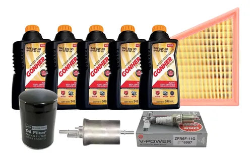 Kit De Afinación Seat Ibiza 2009-2015 2.0l 4l Gonher 5w30