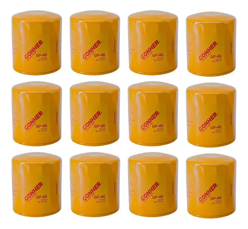 Filtros De Aceite Gp-42 Gonher 12pz Mayoreo