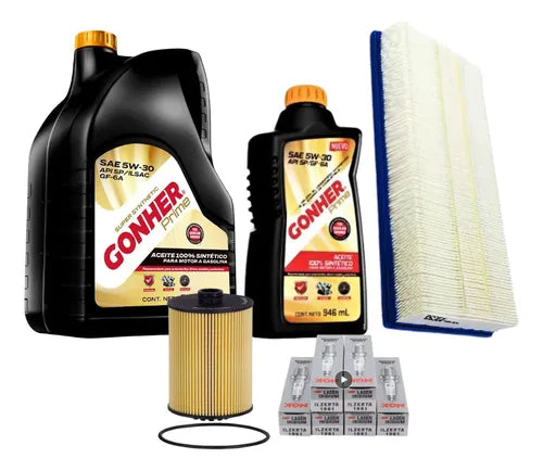 Kit Afinación Touareg 12-17 3.6 6v B/iridio Gonher 5w30