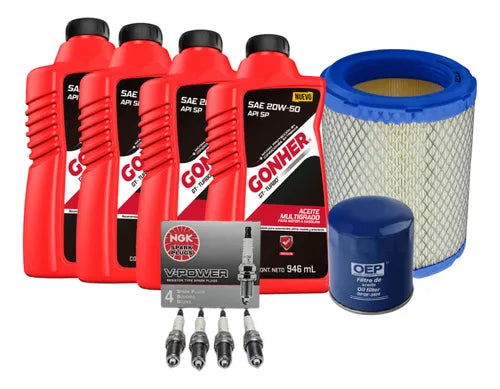 Kit Afinación Stratus 2001-2006 2.0l 4l Gonher 20w50