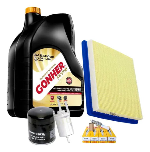 Kit De Afinación Virtus 2019 Al 2021 Aceite Gonher 5w30