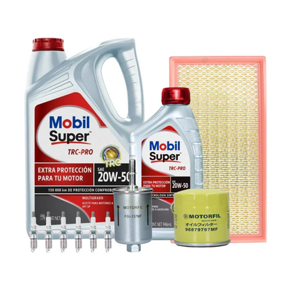 Kit De Afinación Blazer 1997-2005 4.3l 20w50 Mobil