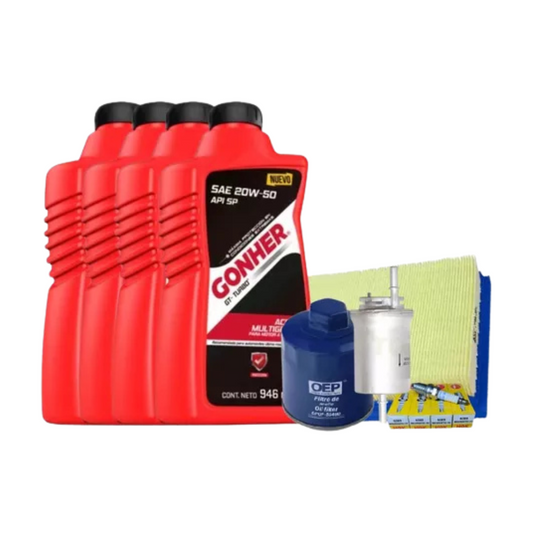 Kit De Afinacion Polo 2003 Al 2006 1.6 Gonher 20w50