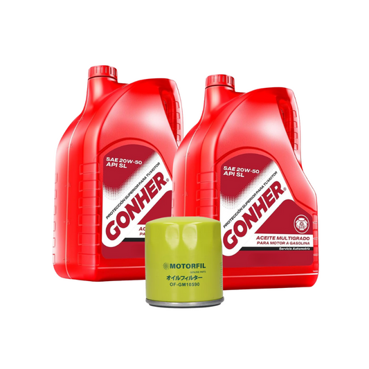 Kit Cambio De Aceite Ss 2014 Al 2017 6.2 Gonher 20w50