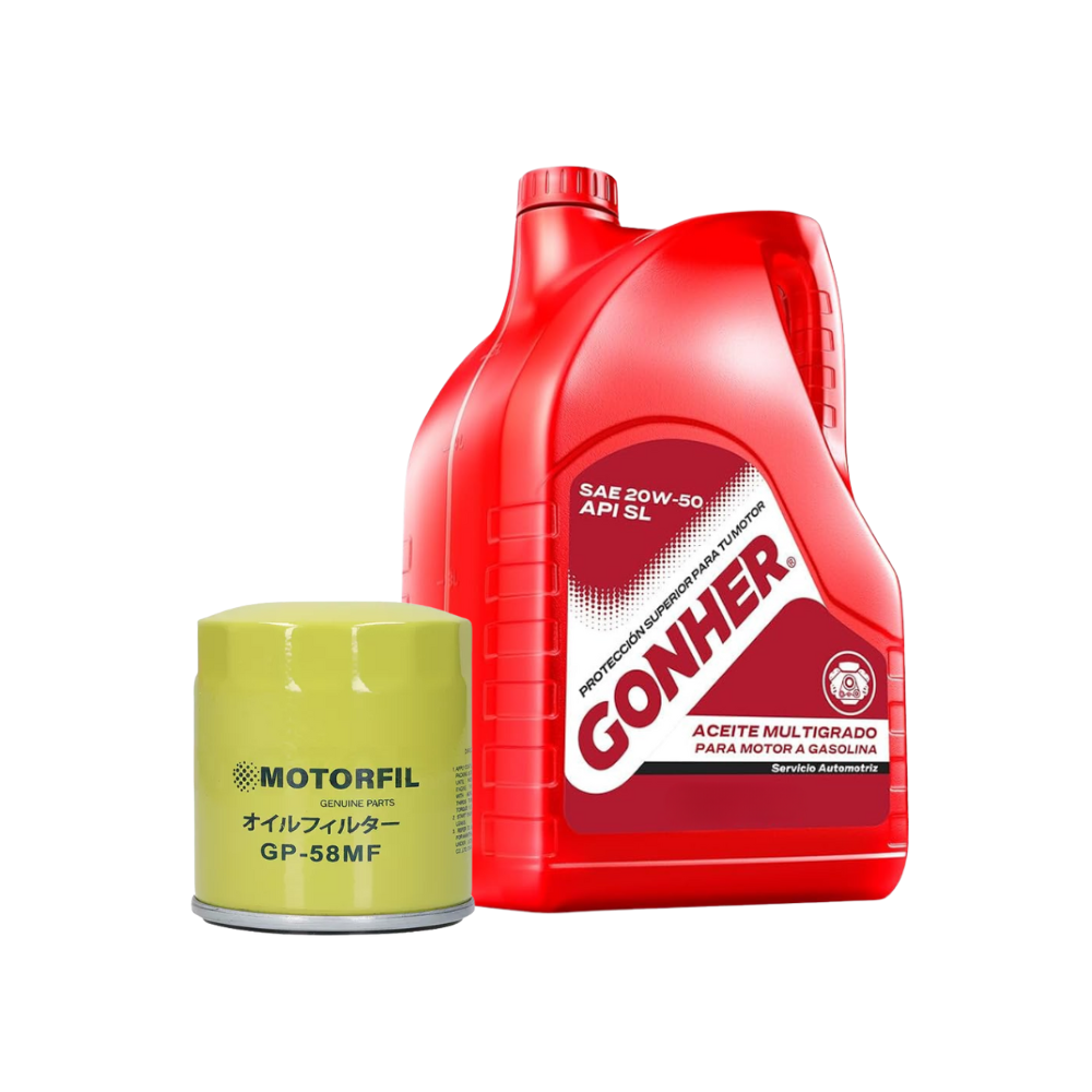 Kit Cambio De Aceite Sprint 1987 Al 1988 1.0 Gonher 20w50