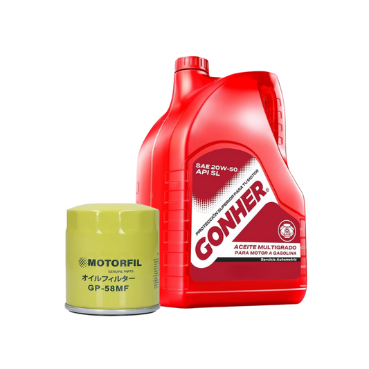 Kit Cambio De Aceite Sprint 1987 Al 1988 1.0 Gonher 20w50