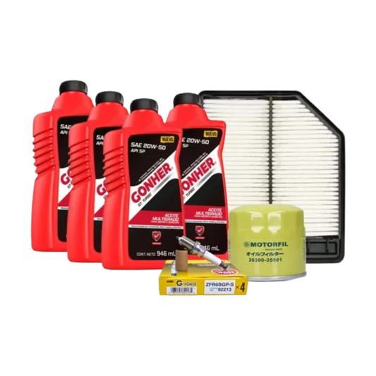 Kit De Afinacion C/bujías Platino Honda Civic 06-11 1.7-1.8l