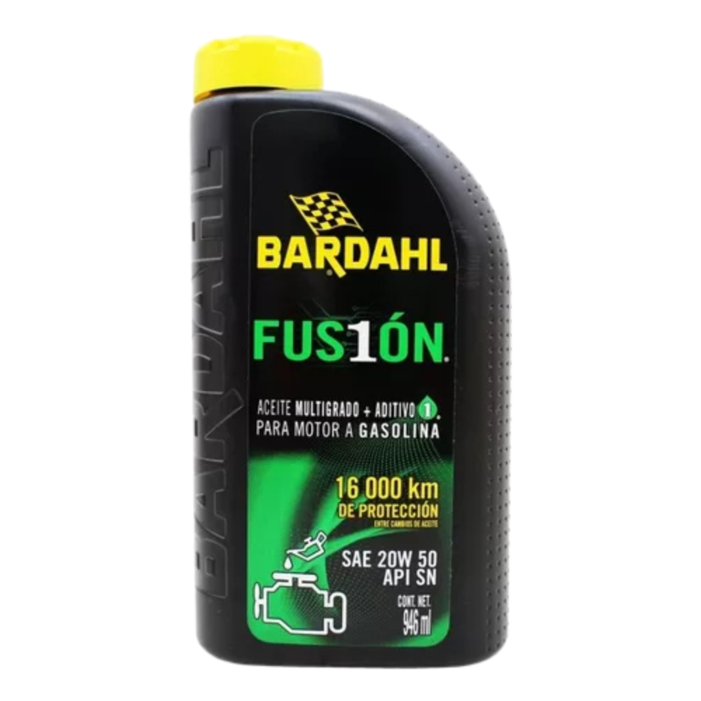 Aceite Fusion Multigrado 20w50 + Aditivo B1 Bardahl 946ml