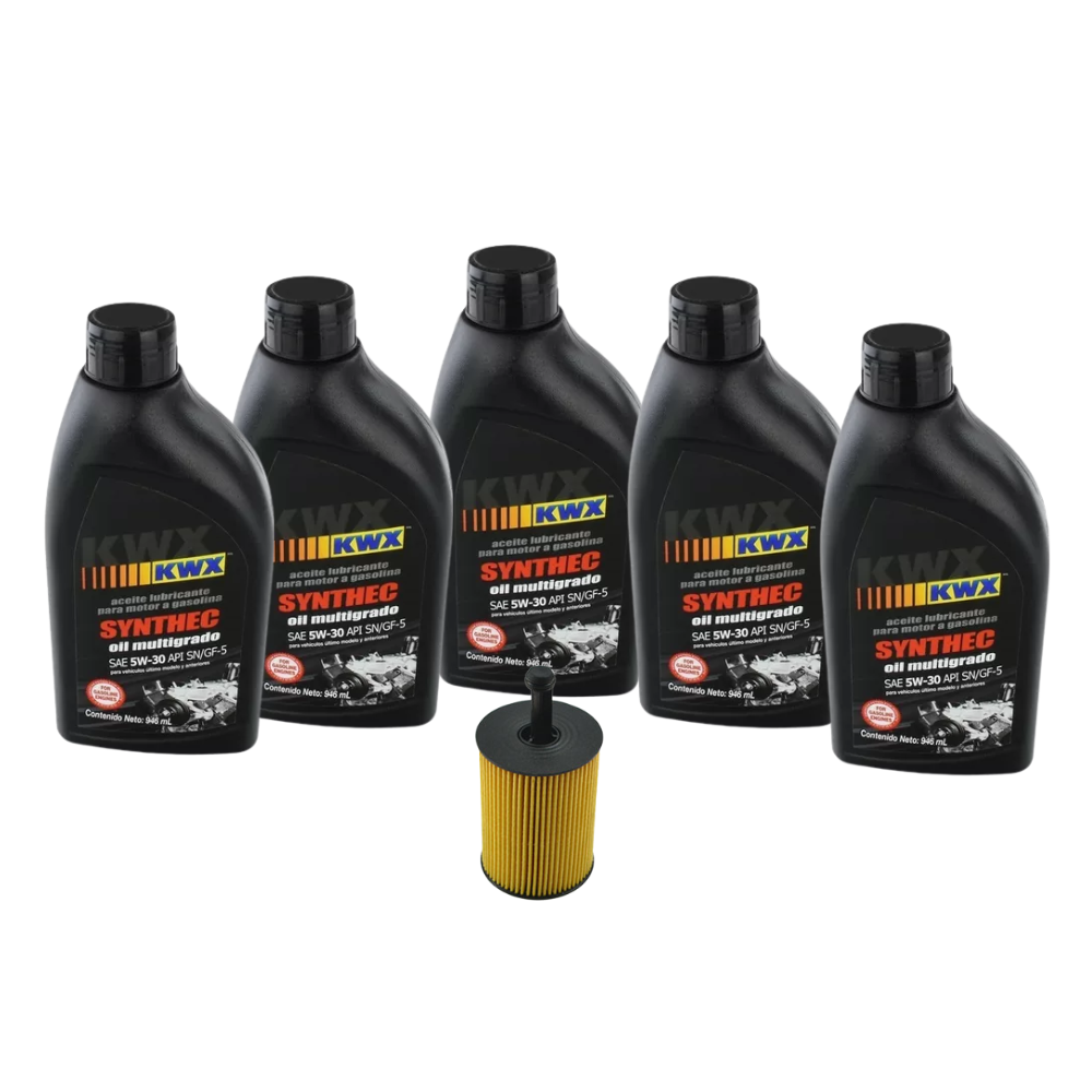 Kit Cambio Aceite Touareg 2004 Al 2007 3.2 6v Kwx 5w30 Sint