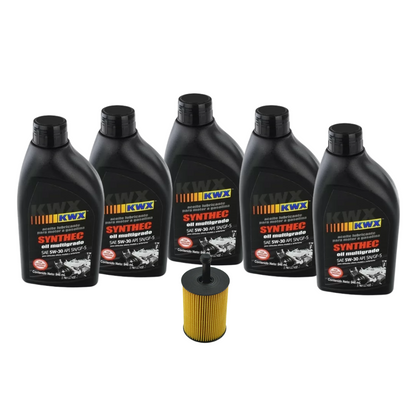 Kit Cambio Aceite Touareg 2004 Al 2007 3.2 6v Kwx 5w30 Sint