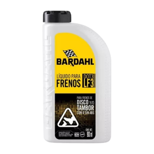Liquido De Frenos Bardahl Dot3 900 Ml