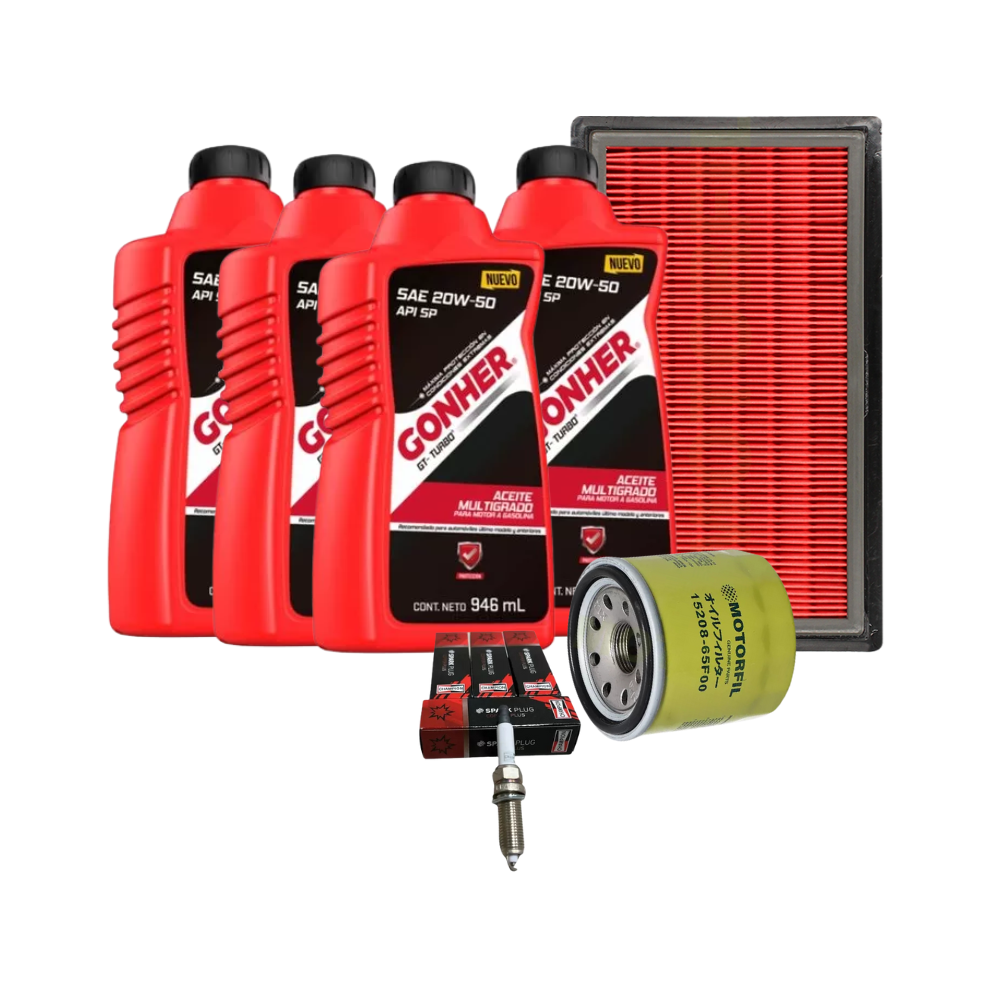 Kit De Afinacion Versa 2007 Al 2012 1.8 L Gonher